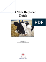 Silo - Tips - Calf Milk Replacer Guide Developed by Rob Costello Technical Specialist