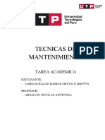 Tecnicas de Mantenimiento