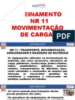 Transporte e armazenagem de cargas de acordo com a NR 11