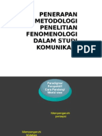 Paradigma Penelitian Kualitatif Fenomenologi