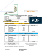 Factura Proforma Modelo