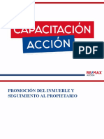 Promoción Del Inmueble y Seguimiento Al Propietario REMAX ACCIÓN