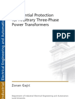 Diffentian Transformer Protection