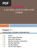 Latches, Flip-Flops and Timer