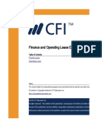 Finance and Operating Lease Exercise
