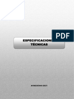 Especificaciones Técnicas Final