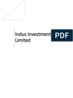 Indus Investments Limited: Asset Management Company