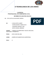 Resumen Del Manual de Carreterras, Geologia.-Trabajo Grupal