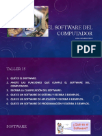 Software del computador: clasificación y ejemplos