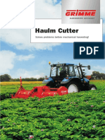 Haulm Cutter: Solves Problems Before Mechanical Harvesting!