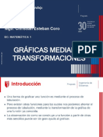 Matemática 1 gráficas mediante transformaciones pregrado ingeniería