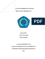 Rangkuman Materi Pelayanan Keperawatan Dan Pelayanan Kesehatan - 1A - Ayu Wulansari - G2A021024