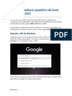 Como Reconhecer Pendrive de Boot No Modo UEFI