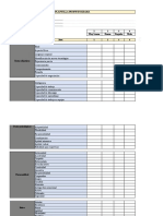Plantilla Excel Profesiograma