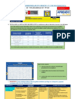 1°  EA N°1  SEMANA 2 SESIÓN 1 Y 2  MAT