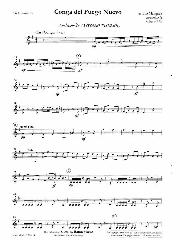 Marquez Conga Del Fuego Nuevo 3 PDF
