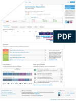 Latest Performance Report For:: Speed Visualization