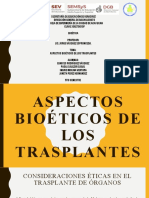 Bioetica Trasplantes