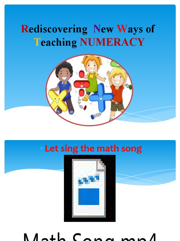 Innovative Approaches to Teaching Numeracy | PDF | Learning ...