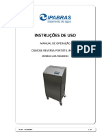 Equipamento de Osmose - IPABRÁS PDF