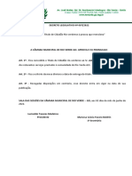 Concede Título de Cidadão Rio-Verdense À Pessoa Que Menciona