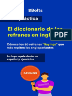 El Diccionario de Los Refranes en Ingles