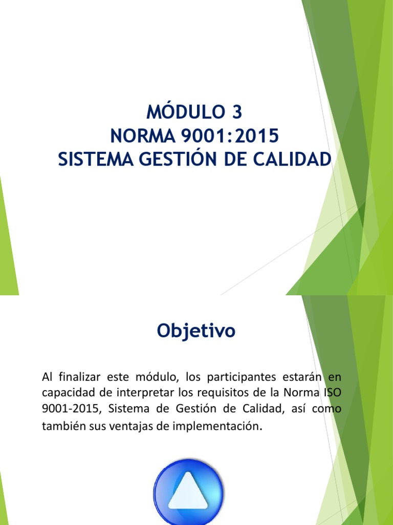 Interpretación de la Norma ISO 9001:2015 | PDF | Calidad (comercial ...