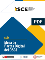 Guía de la Mesa de Partes Digital del OSCE 1