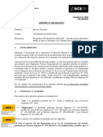 Opinión 089-2021 - PROVIAS Nacional - Fideicomiso y Presupuesto de Obra PDF