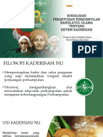 Sosialisasi Perkum - Sistem Kaderisasi