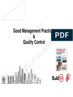 5 - Good Management Practices and Quality Control