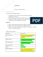 Práctico #2 SELECCION DE PERSONAL, DESCRIPCION ANALISIS DE CARGOS