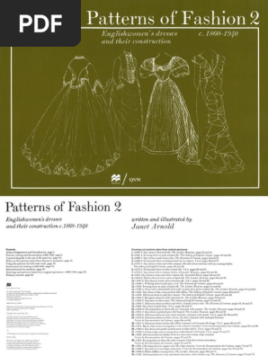 Patterns of Fashion 2 by Janet Arnold | PDF