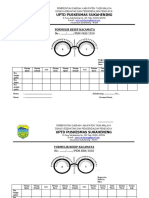 Formulir Resep Kacamata