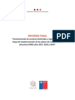 Informe Final Caracterizacion Aciones PME Anos 2017 2018 y 2019