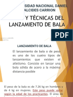 Lanzamiento de Bala