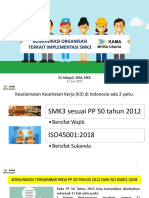 Komunikasi Organisasi Terkait Implementasi Smk3