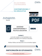 Sociedad Contemporánea Y Política Educativa: Pedagogia de Los Idiomas Nacionales Y Extranjeros