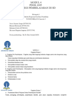 Presentasi Strategi Pembelajaran PDGK 4105 Semester 5 Ut PGSD Kelas B