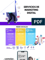 Brochure Servicio de Marketing Digital Classalia