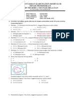 Soal MTK KLS Vii Sem 2 2022