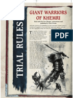 Giant Warriorsof Khemri