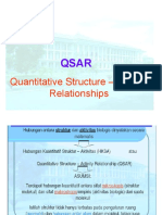 Quantitative Structure - Activity Relationships