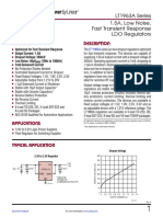 Description Features: LT1963A Series 1.5A, Low Noise, Fast Transient Response LDO Regulators