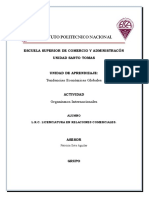 Organismos Internacionales clave: FMI, Banco Mundial, ONU y OMC