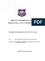 Bidang Sumber Daya Air Kerangka Acuan Kerja (Kak) : Pemerintah Kabupaten Buton Utara