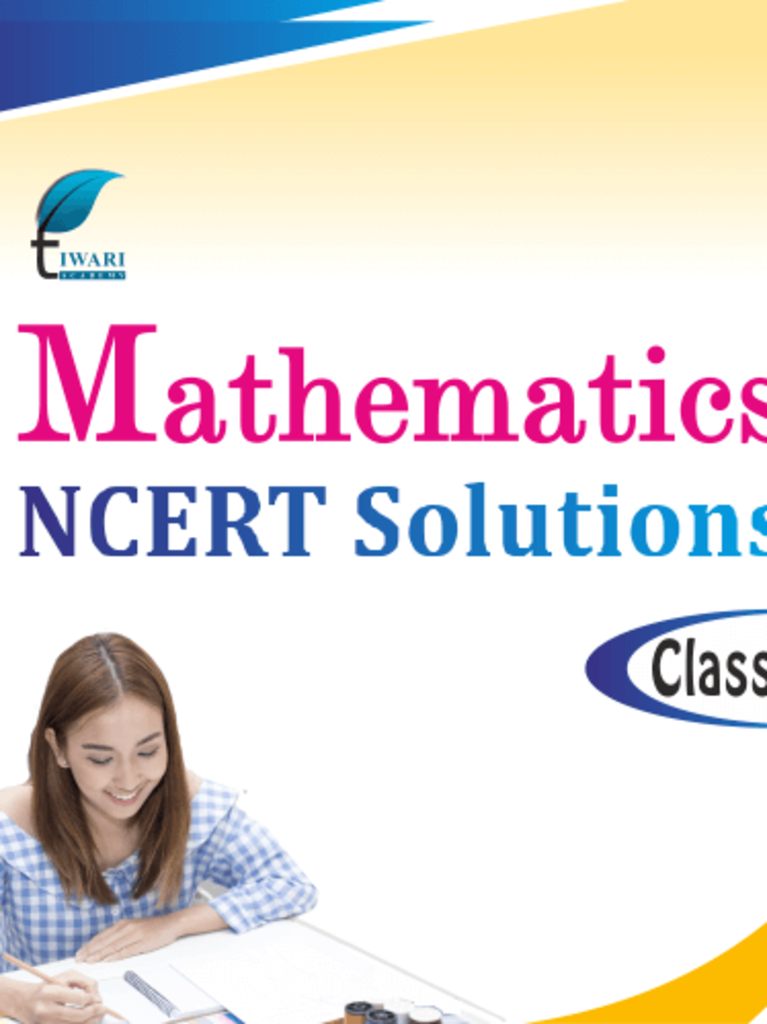 NCERT Class 10 Maths Solutions | PDF | Factorization | System Of Linear ...