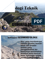 Geomorfologi