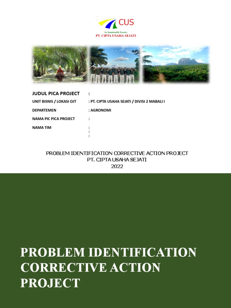 Laporan Proyek PICA 2022 | PDF