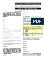 3 Serie - Ava Semanal - Física